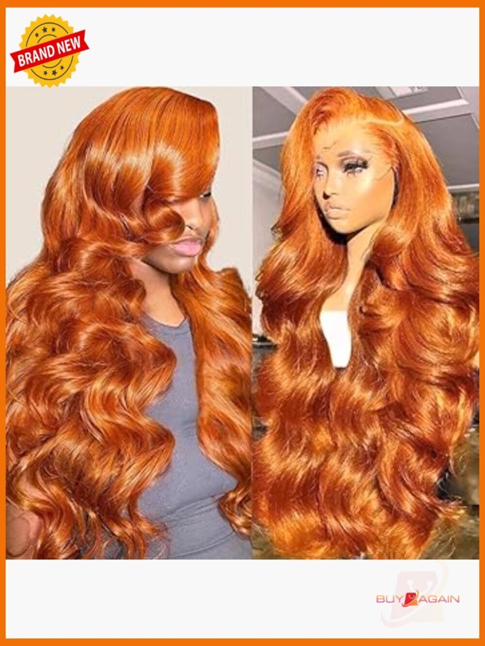 Human Hair Lace Front Wig Body Wave 200 Density Glueless Pre Plucked